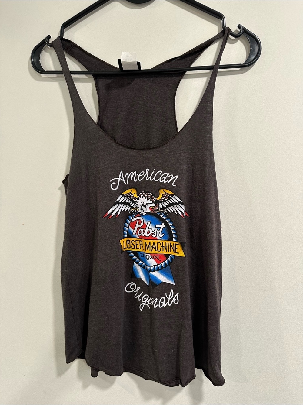 Pabst Graphic Racerback Tank Top - Black